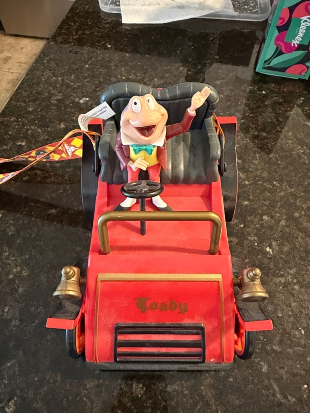 Mr. Toad Red Classic Toy Car – popcorn bucket